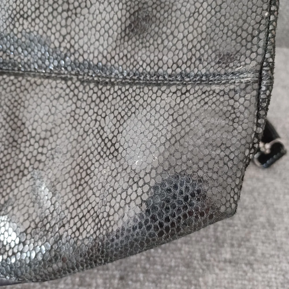 Tory Burch Diaper Bag Shoulder Strap Crossbody Color Black With Changing Pad